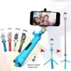 Selfie Rod cu trepied și bluetooth